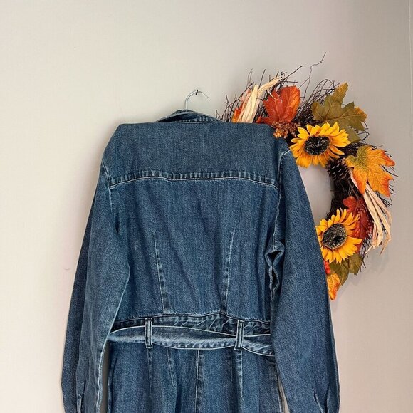 Boyish Hendrix Jumpsuit Cotton Blend Small in LIKE CRAZY DENIM BLUE - Picture 5 of 10